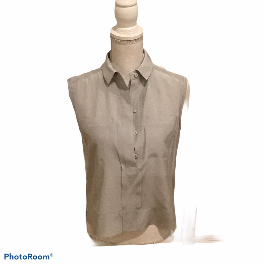 Diane von Furstenberg Sleeveless Silk Top